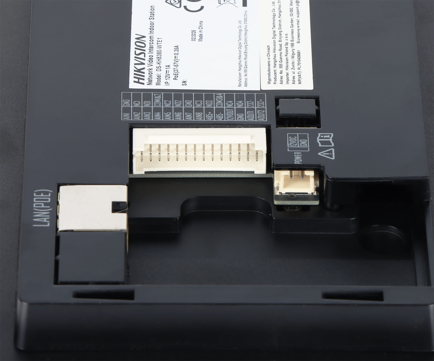 PANEL WEWNĘTRZNY Wi-Fi / IP DS-KH8380-WTE1 Hikvision-1763800