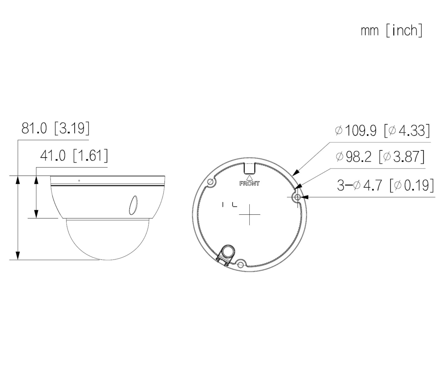 KAMERA WANDALOODPORNA IP IPC-HDBW2449E-S-IL-0360B WizSense Smart Dual Light - 4Mpx 3.6mm DAHUA-1768627