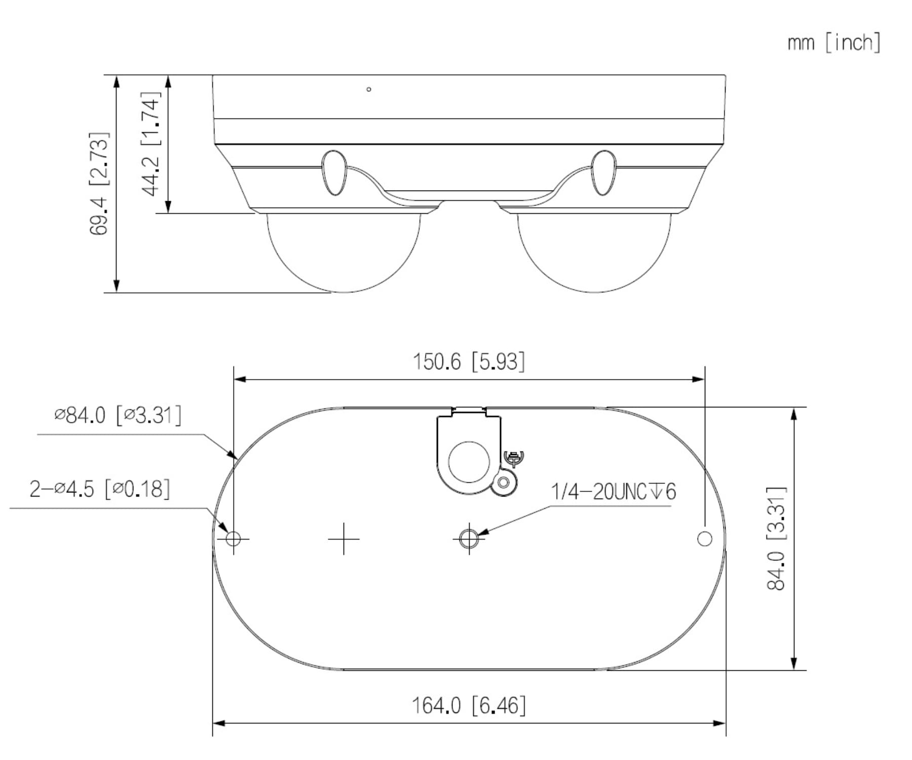 PODWÓJNA KAMERA WANDALOODPORNA IP IPC-HDBW2449F-AS-E2-IL-0280B WizSense Smart Dual Light 2 X4Mpx 2 X2.8mm DAHUA-1764290