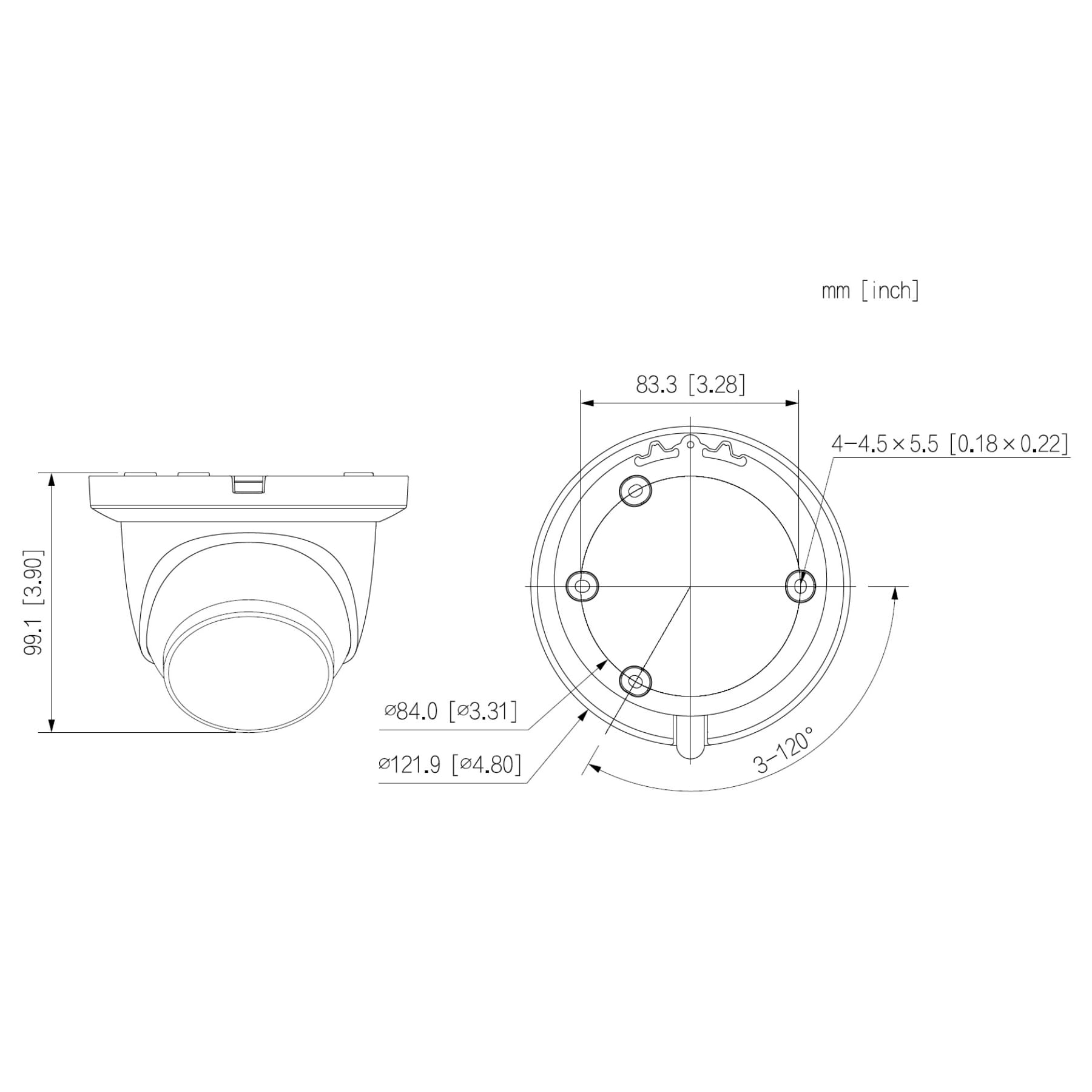 KAMERA IP IPC-HDW2649TM-S-IL-0280B WizSense Smart Dual Light - 6Mpx 2.8mm DAHUA-1764452