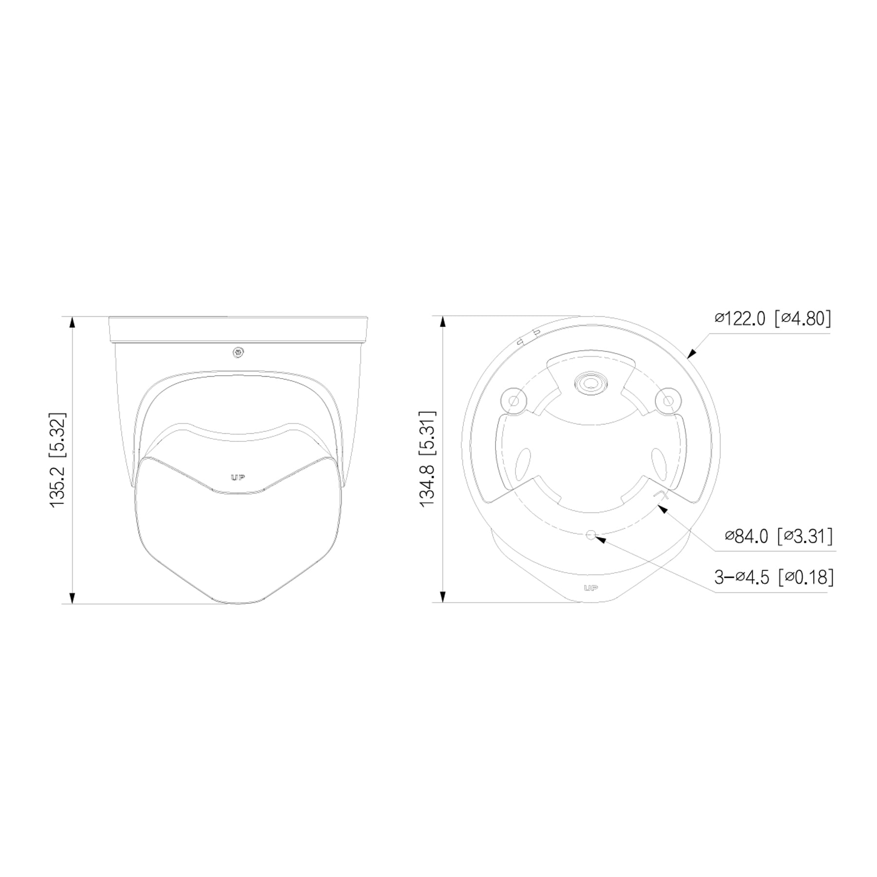 KAMERA IP IPC-PDW3849-A180-AS-PV-0280B-BLACK PANORAMICZNA TiOC Full-Color - 7.6Mpx 2 X 2.8mm DAHUA-1764922