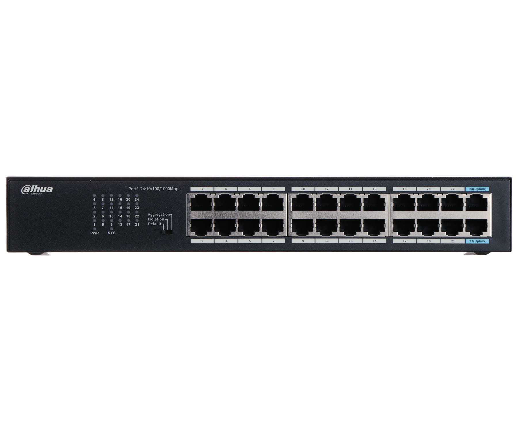 SWITCH PRZEMYSŁOWY   S3024-24GT 24-PORTOWY DAHUA-1768957