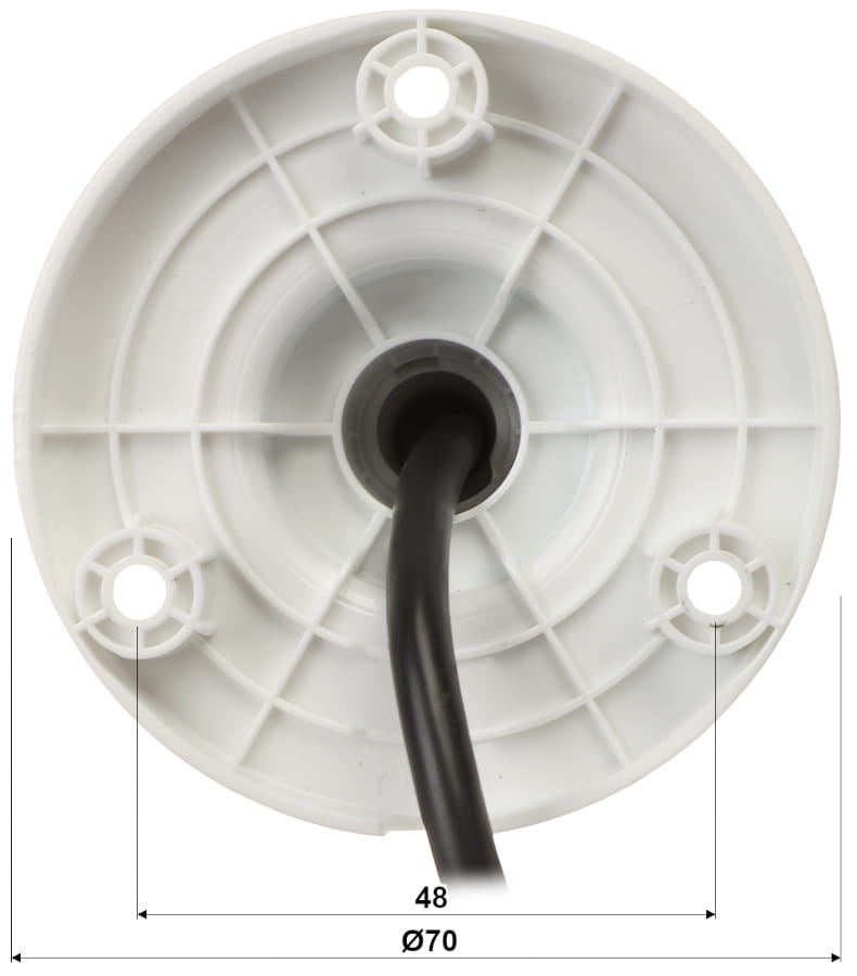 KAMERA AHD, HD-CVI, HD-TVI, CVBS HAC-HFW1500CL-IL-A-0360B-S2 - 5Mpx 3.6mm DAHUA-1579533