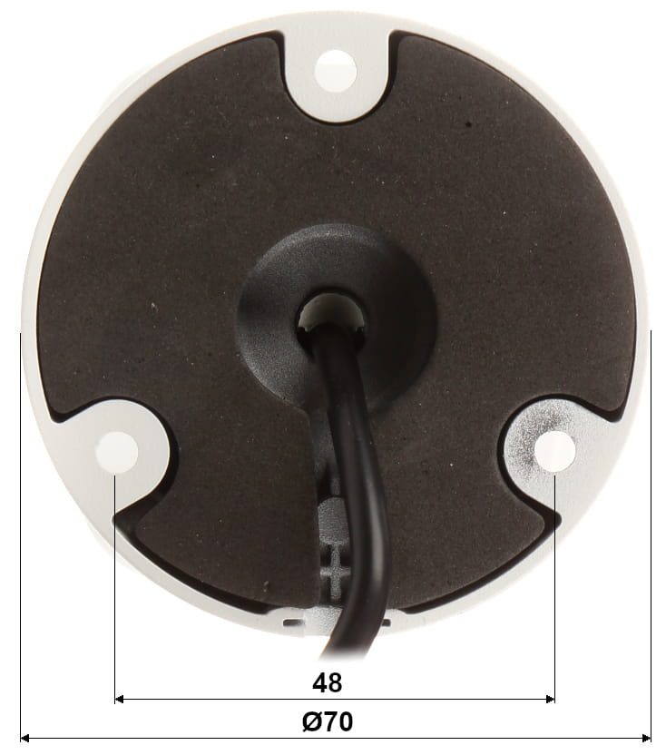 KAMERA AHD, HD-CVI, HD-TVI, CVBS HAC-HFW1809TLM-A-LED-0360B Full-Color - 8.3Mpx, 4K UHD 3.6mm DAHUA-1517925