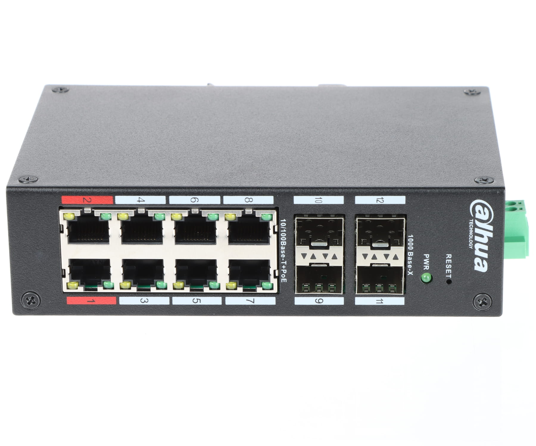 SWITCH POE HS4412-8ET-120 8-PORTOWY + 4 x SFP DAHUA-1773262