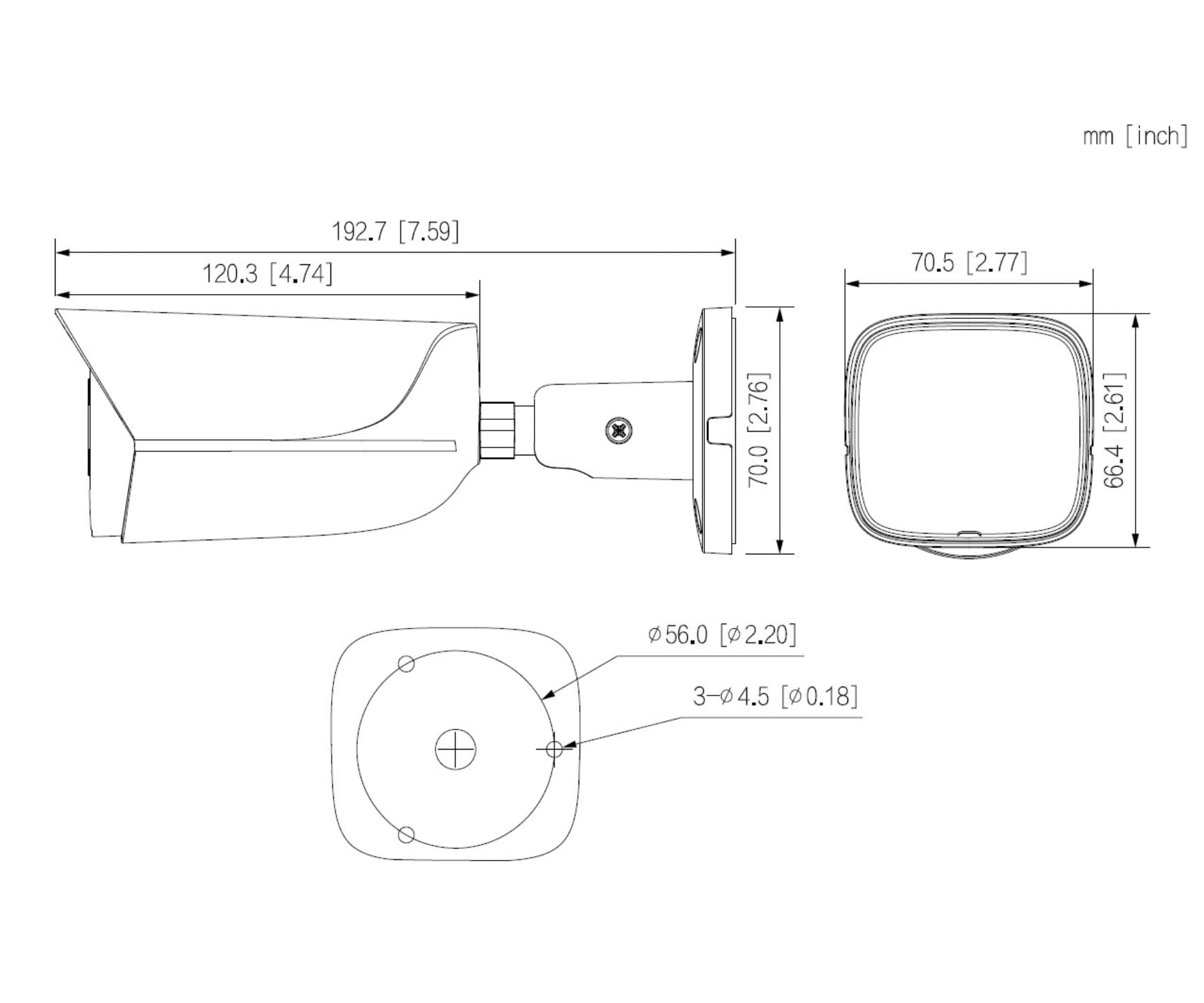 KAMERA IP IPC-HFW3849E-AS-IL-0280B-BLACK AcuPick WizSense 8Mpx 2.8mm DAHUA-1773190
