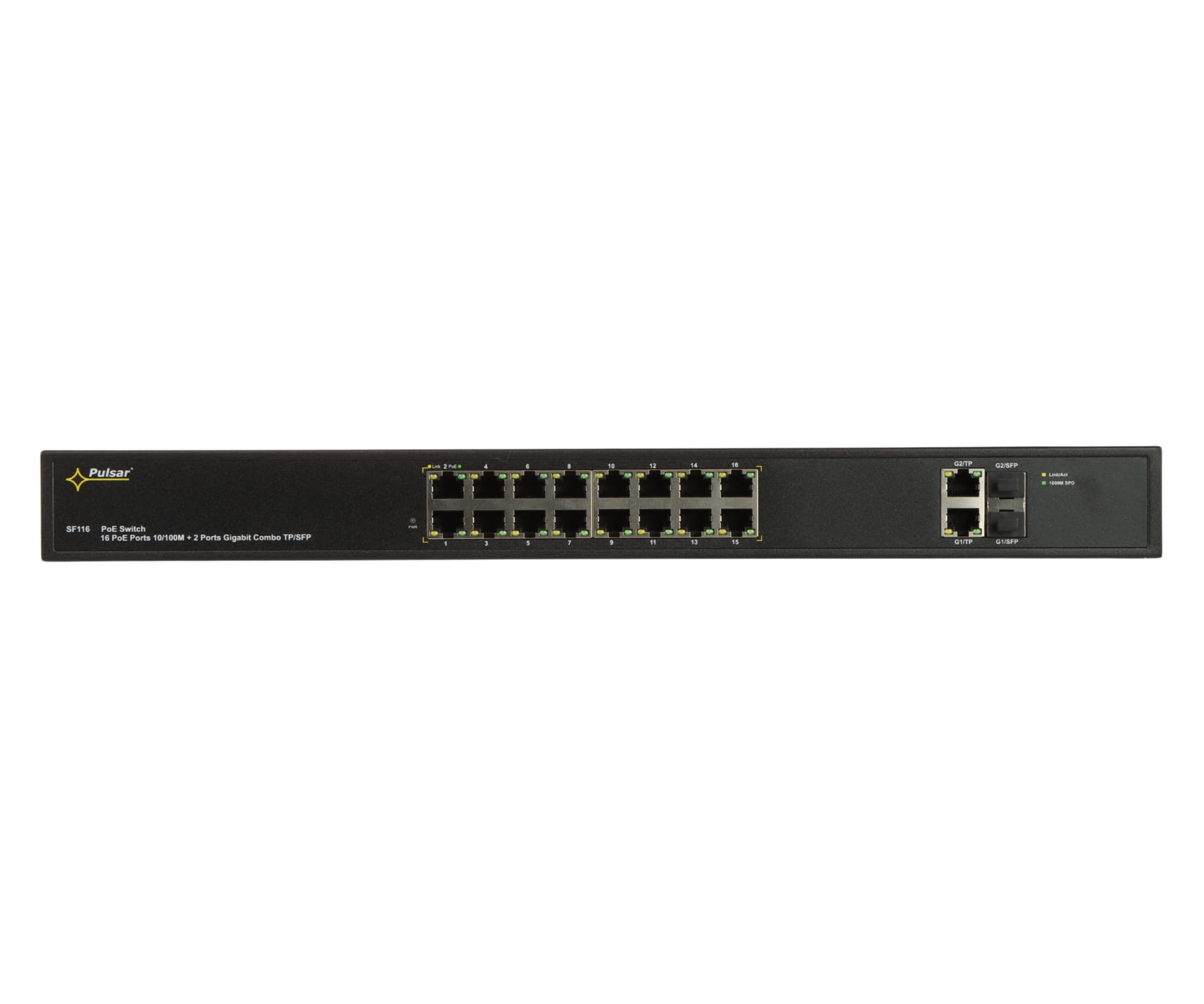 SWITCH POE SF-116 16-PORTOWY SFP PULSAR-1770948