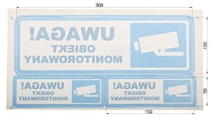 NAKLEJKA N-KPL-1/R KOMPLET-1348626
