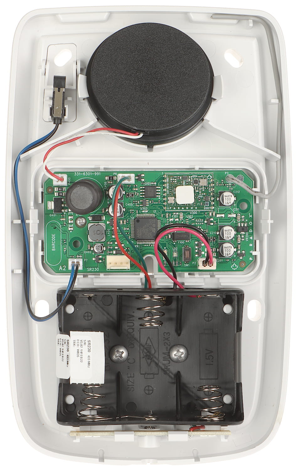BEZPRZEWODOWY SYGNALIZATOR ZEWNĘTRZNY SR230-HHP PARADOX-1806189