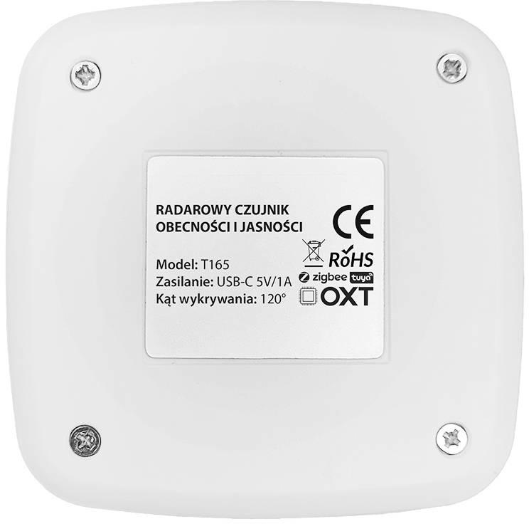 OXT Czujnik radar obecności jasności USB ZigBee TUYA T165-1803649