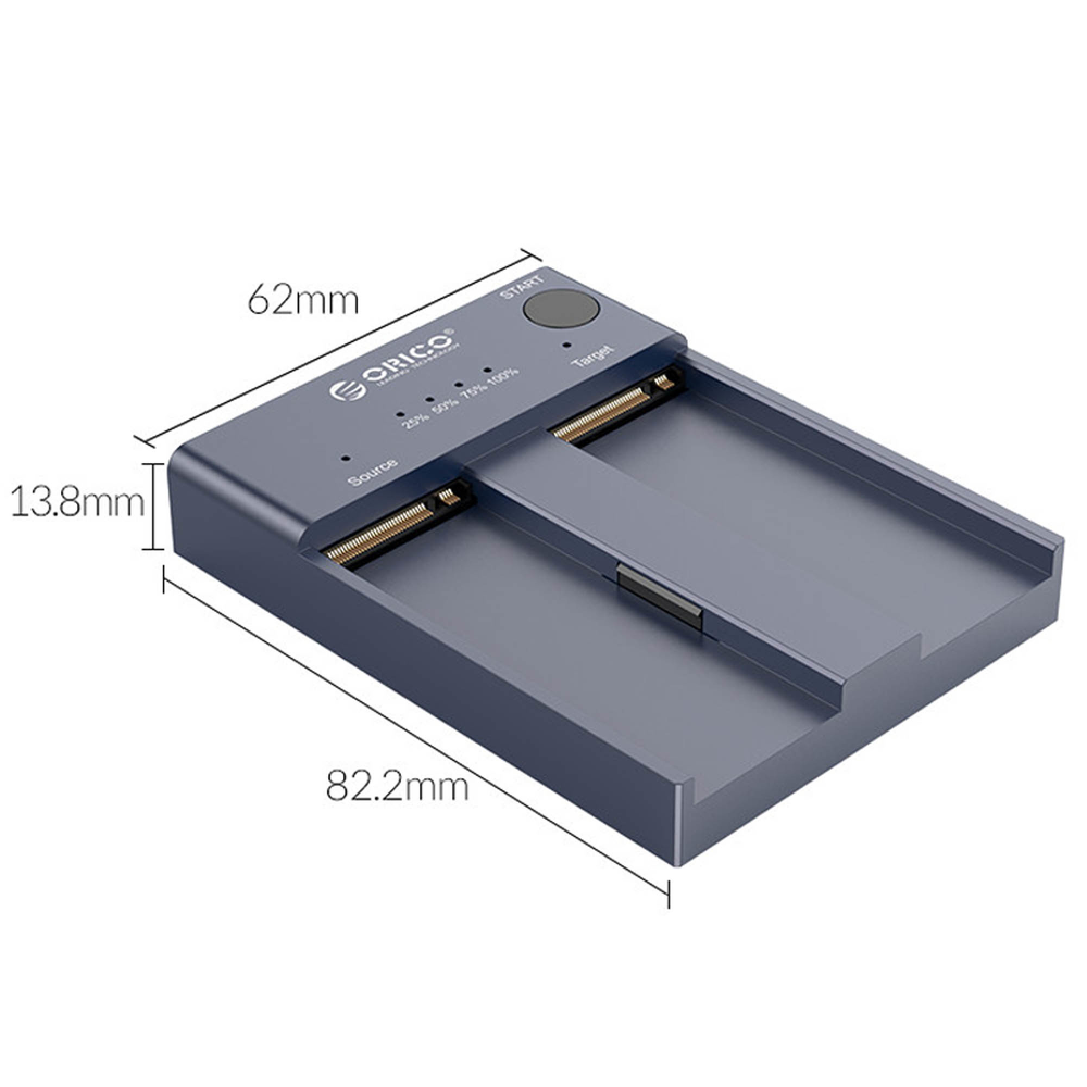 Orico Stacja klonująca dyski M.2 USB-C 10Gbps-1277622