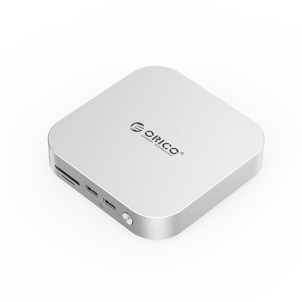 Orico Stacja dokująca do MacMini M4, USB-C 10 Gbps, z obudową M.2 NVMe, metalowa-1808319