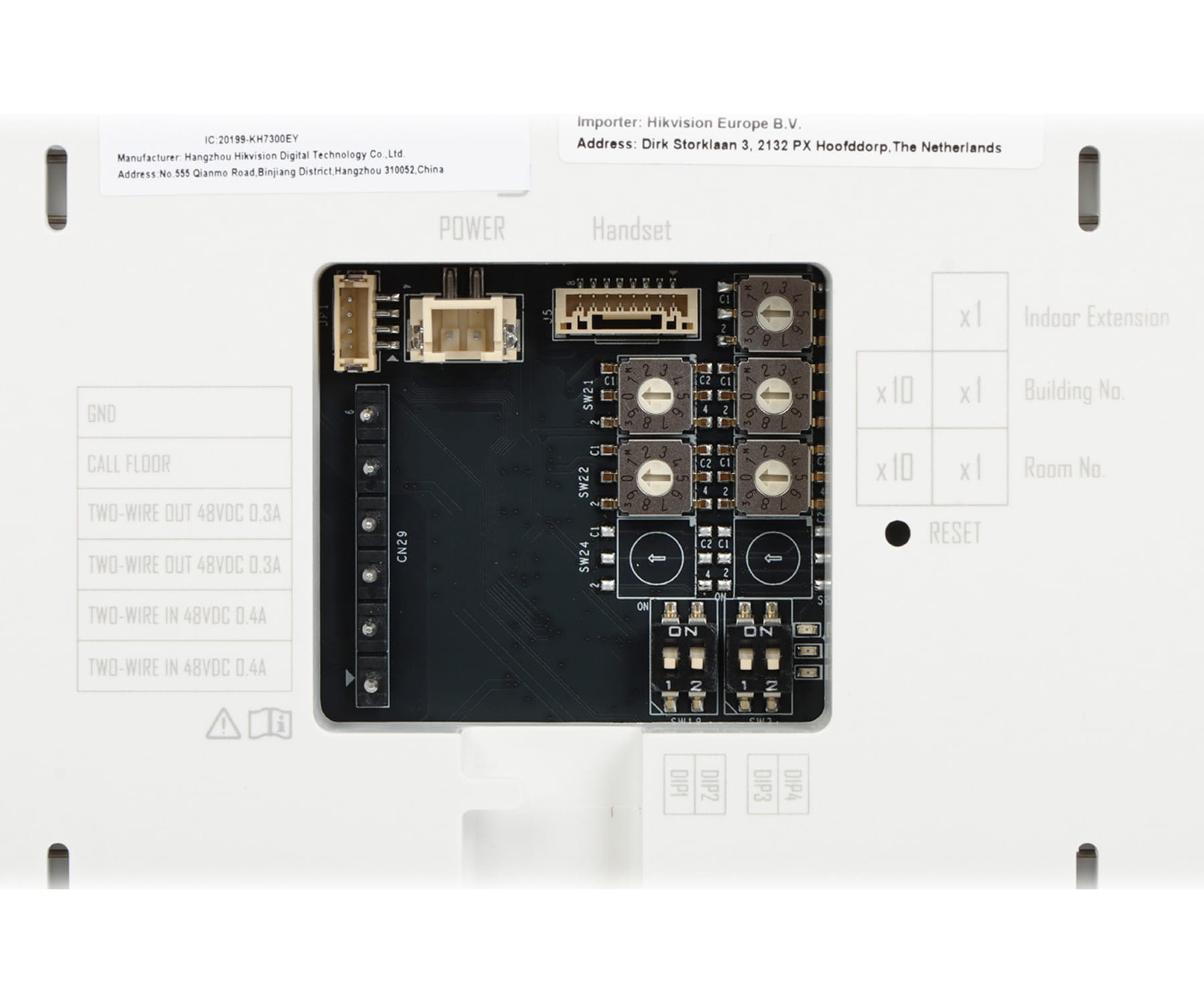 ZESTAW WIDEODOMOFONOWY DS-KIS705EY Hikvision-1805179