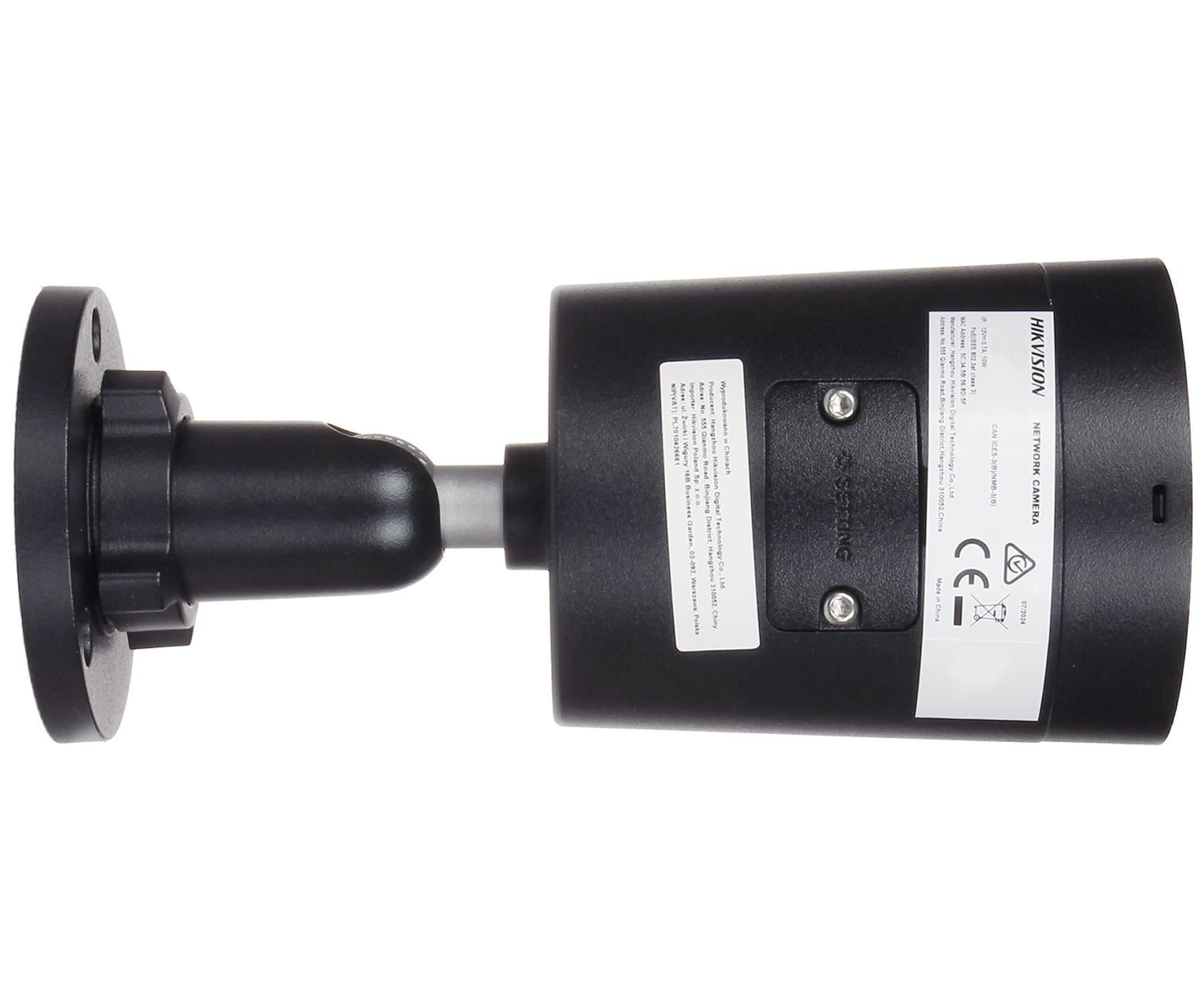 KAMERA IP DS-2CD2063G2-LI2U(2.8MM)(BLACK)/PL Smart Hybrid Light AcuSense - 6Mpx Hikvision-1816806