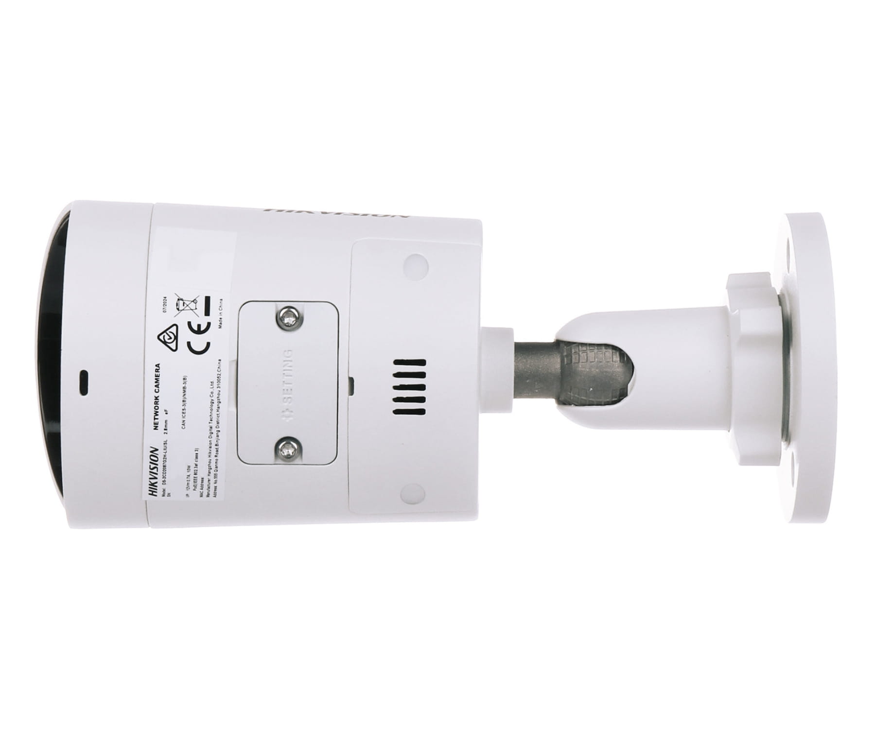 KAMERA IP DS-2CD2083G2-LI2U/SL(2.8MM)/PL AcuSense Smart Hybrid Light - 8Mpx 4K UHD 2.8mm Hikvision-1789808