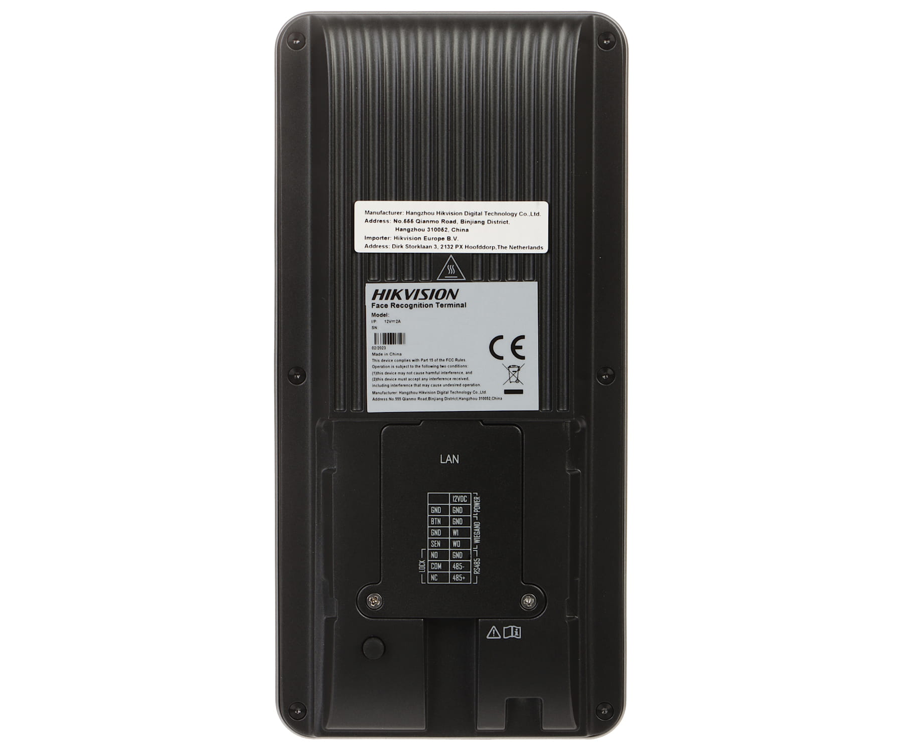 KONTROLER DOSTĘPU Z ROZPOZNAWANIEM TWARZY DS-K1T341AMF-S - 720p Hikvision-1816295