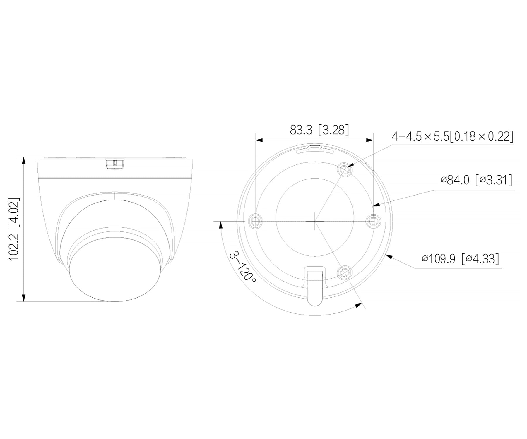 KAMERA IP IPC-HDW1539DA-SAW-IL-0280B Wi-Fi - 5Mpx 2.8mm DAHUA-1805723