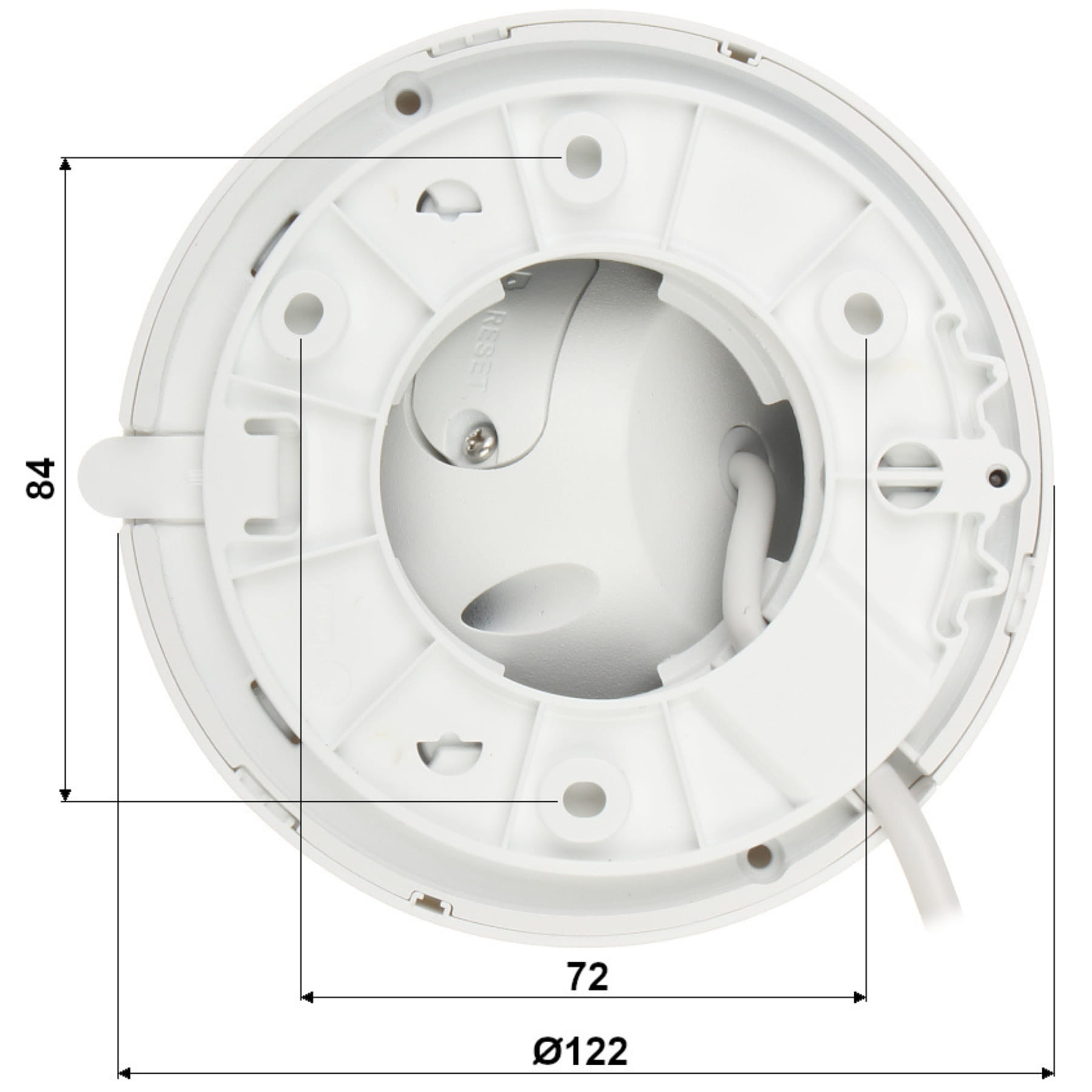 KAMERA IP IPC-HDW5842TM-ASE-0280B-S3 WizMind S - 8Mpx 2.8mm DAHUA-1815849