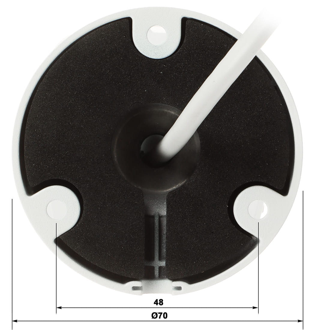 KAMERA IP IPC-HFW2249TL-S-LED-0280B-PRO WizSense WizColor - 1080p 2.8mm DAHUA-1790202