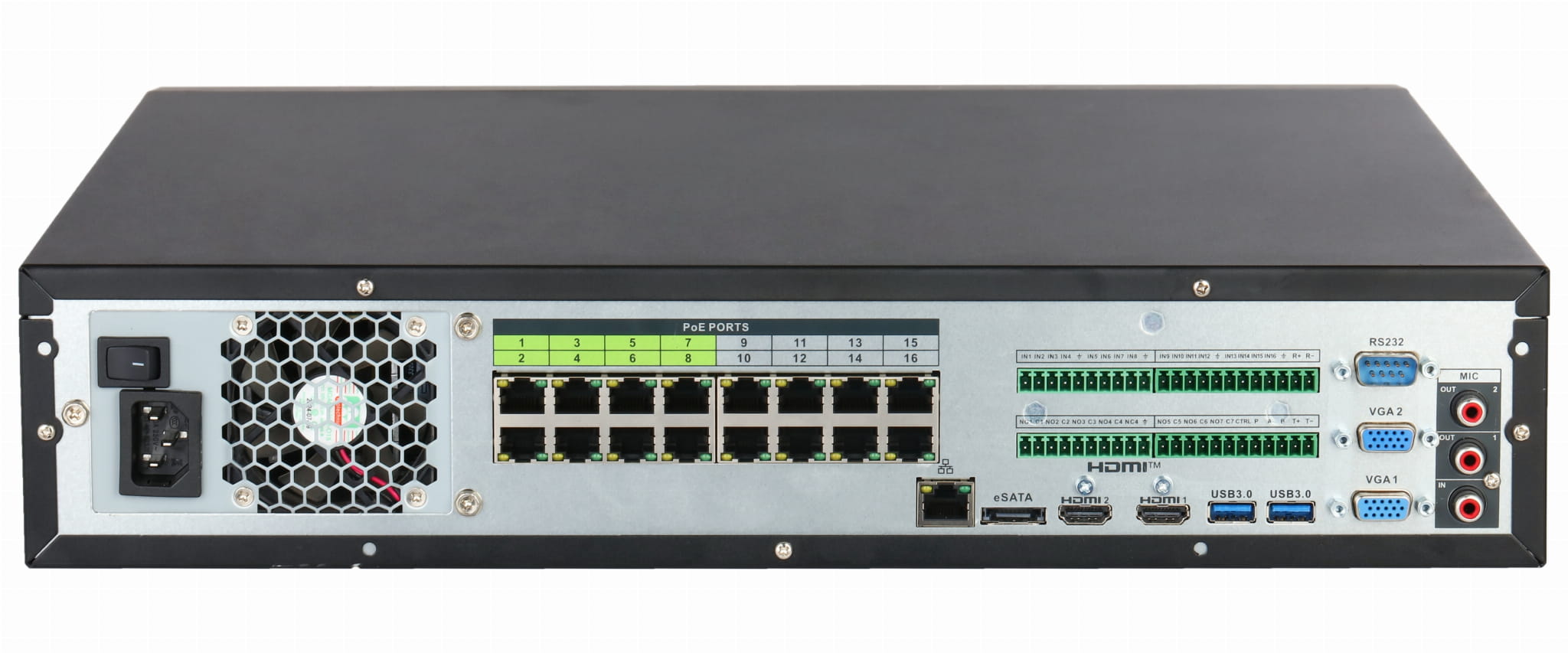 REJESTRATOR IP NVR5864-16P-EI2 64 KANAŁY, 16 PoE WizSense DAHUA-1816486