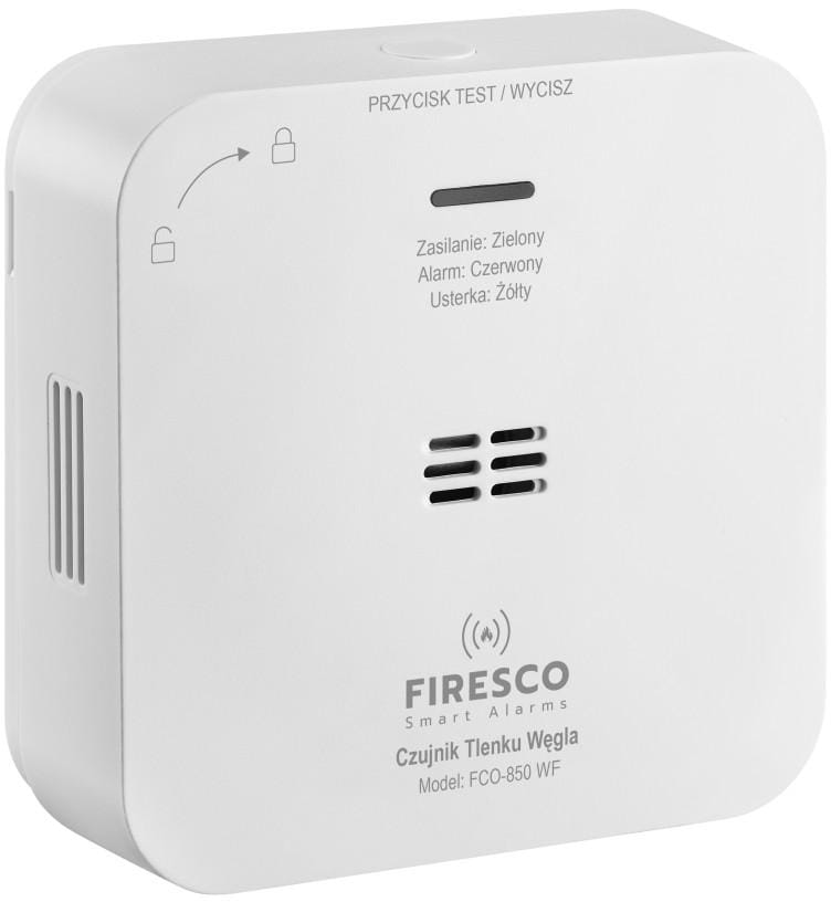 Czujnik czadu Firesco FCO-850 WF z WiFi aplikacja Tuya -1611669