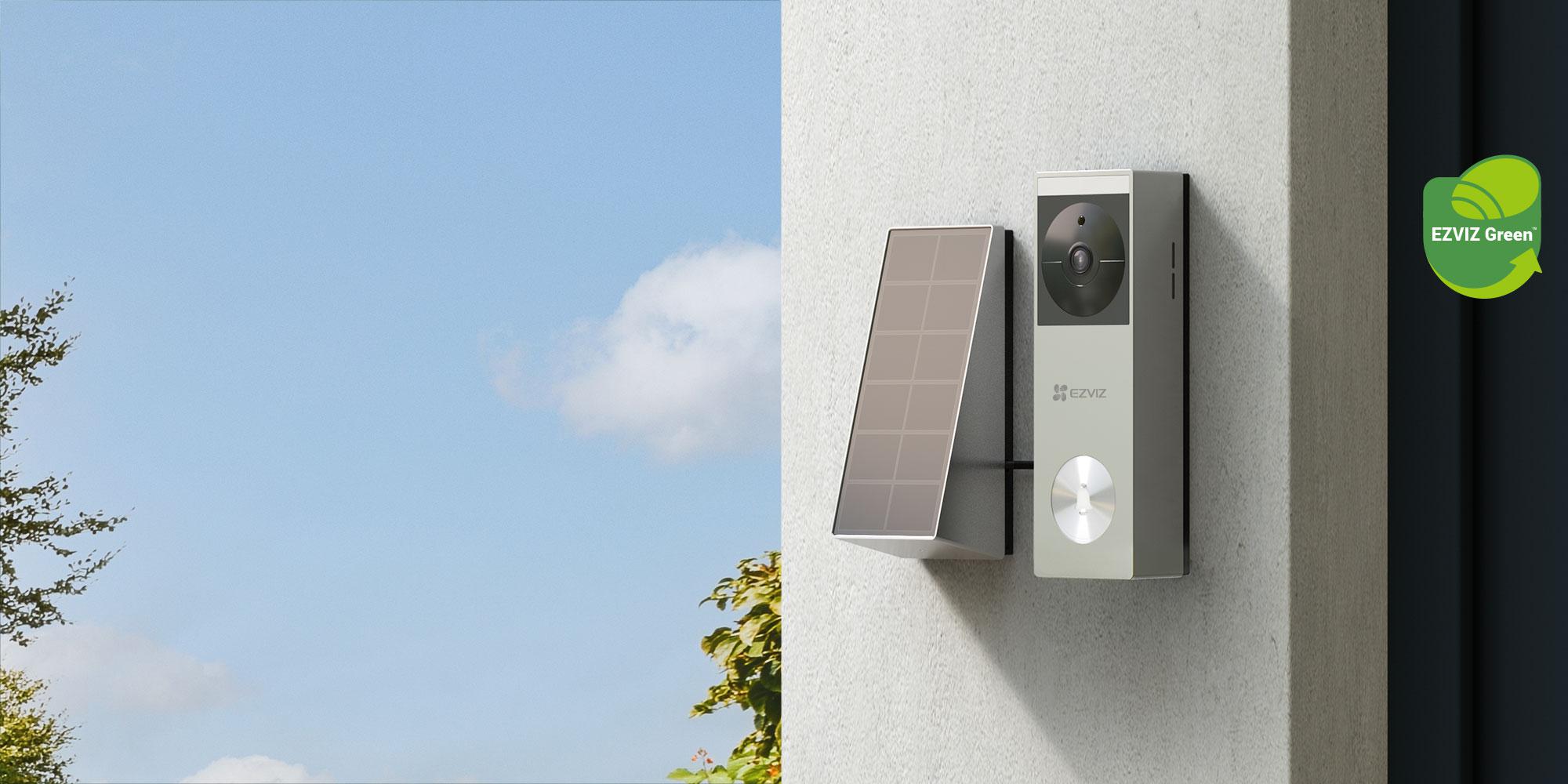 Wideodzwonek Ezviz HP3 Pro 3MPx z panelem solarnym-1852378