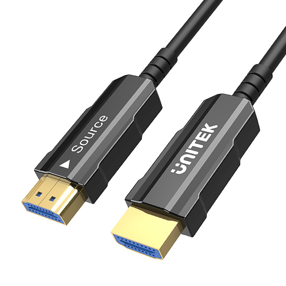 Unitek Kabel optyczny HDMI 2.0 AOC 4K 60Hz 15 m-1637797