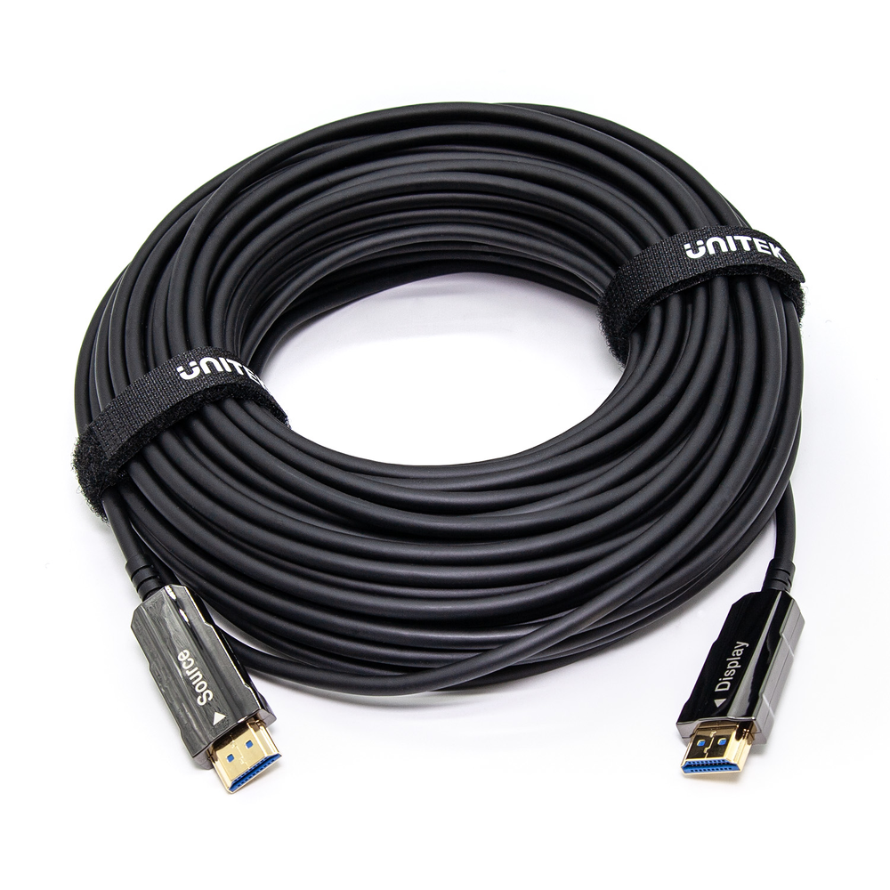 Unitek Kabel optyczny HDMI 2.0 AOC 4K 60Hz 25 m-1637796