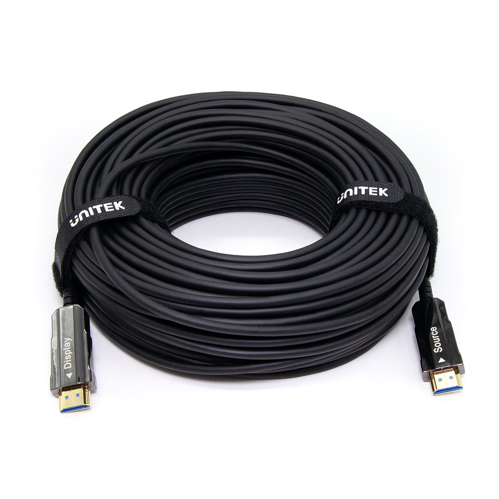 Unitek Kabel optyczny HDMI 2.0 AOC 4K 60Hz 40 m-1637808
