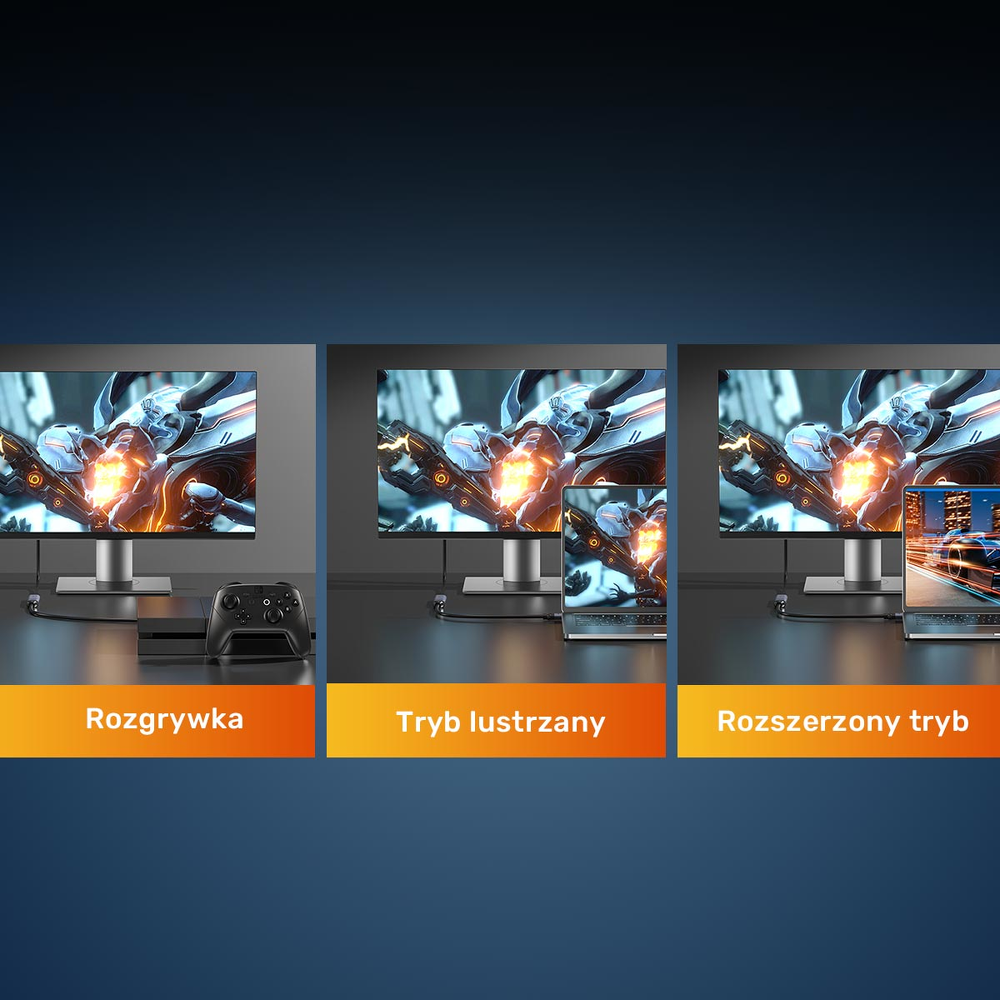 Unitek przedłużacz HDMI (M) - HDMI (F) 2.1, 8K 1m-1784784