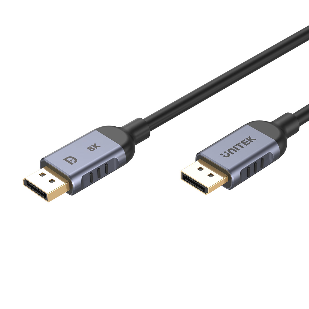 Unitek kabel DisplayPort 1.4 8k 60hz, 4k 240hz, HDR, HDCP 2.3, DSC 1.2, 3m-1782072