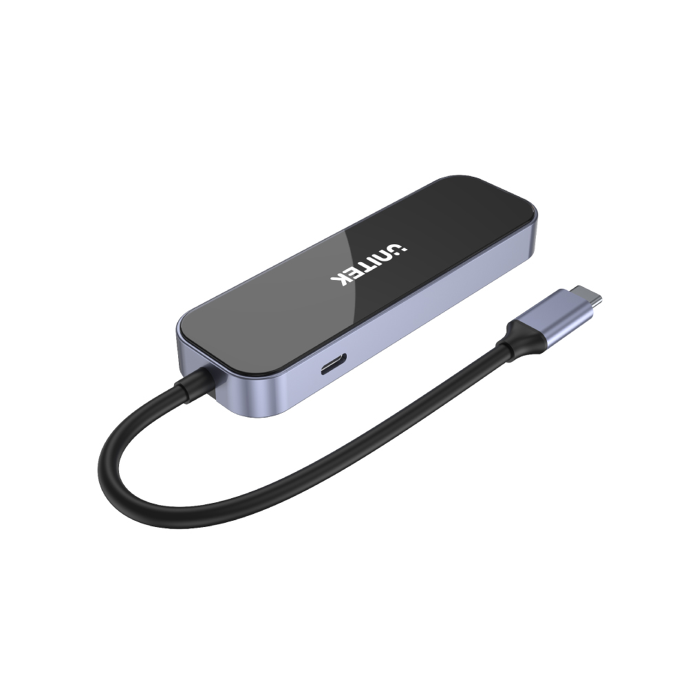 Unitek Hub USB-C 3.1 RJ-45 3xUSB-A HDMI 4K PD100W-1635864