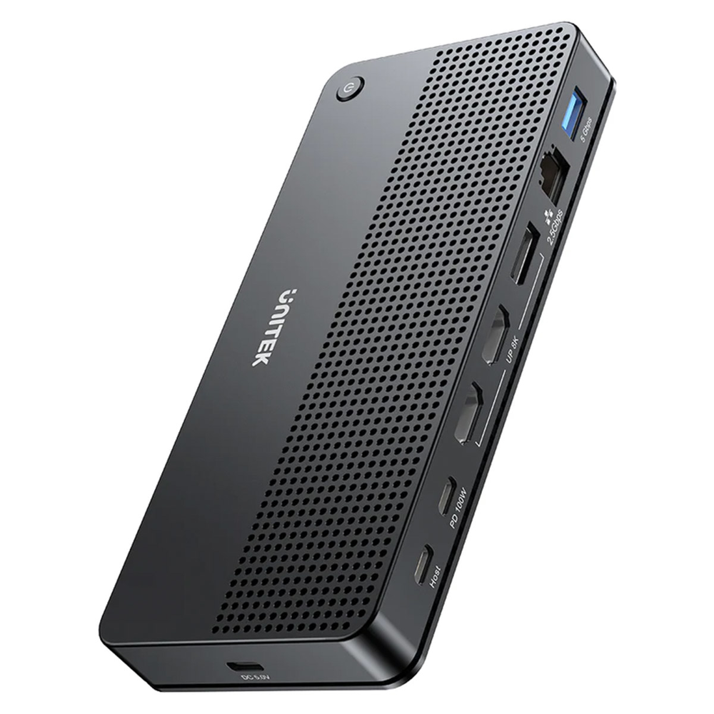 Unitek Stacja dokująca 13w1 MST HDMI DP 8K PD 100W-1781337