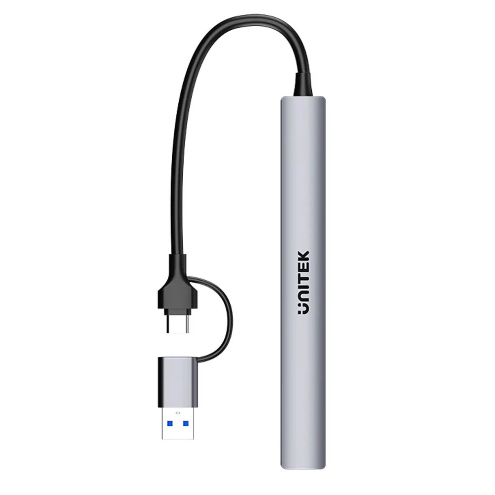 Unitek Hub USB-A/C 7w1 USB A z adapterem USB A 5 Gbps-1785798