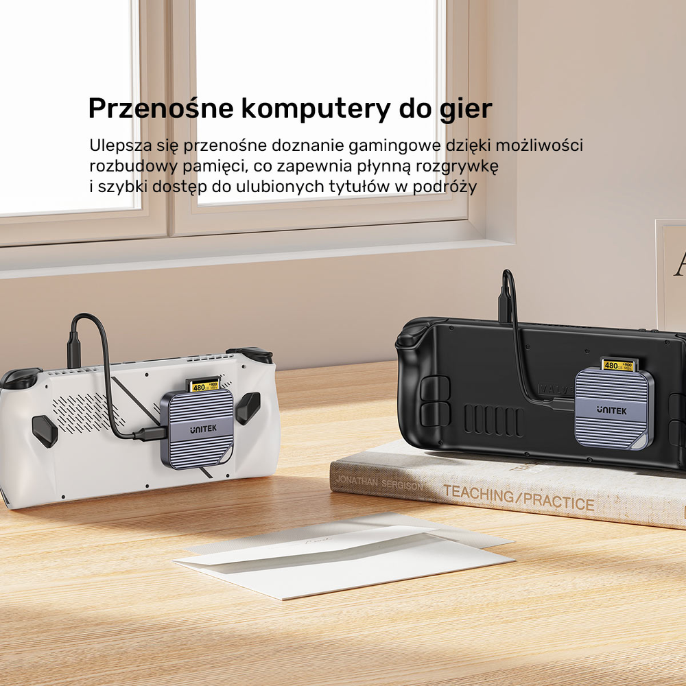 Unitek Magnetyczny czytnik kart CF Express Type B-1787741