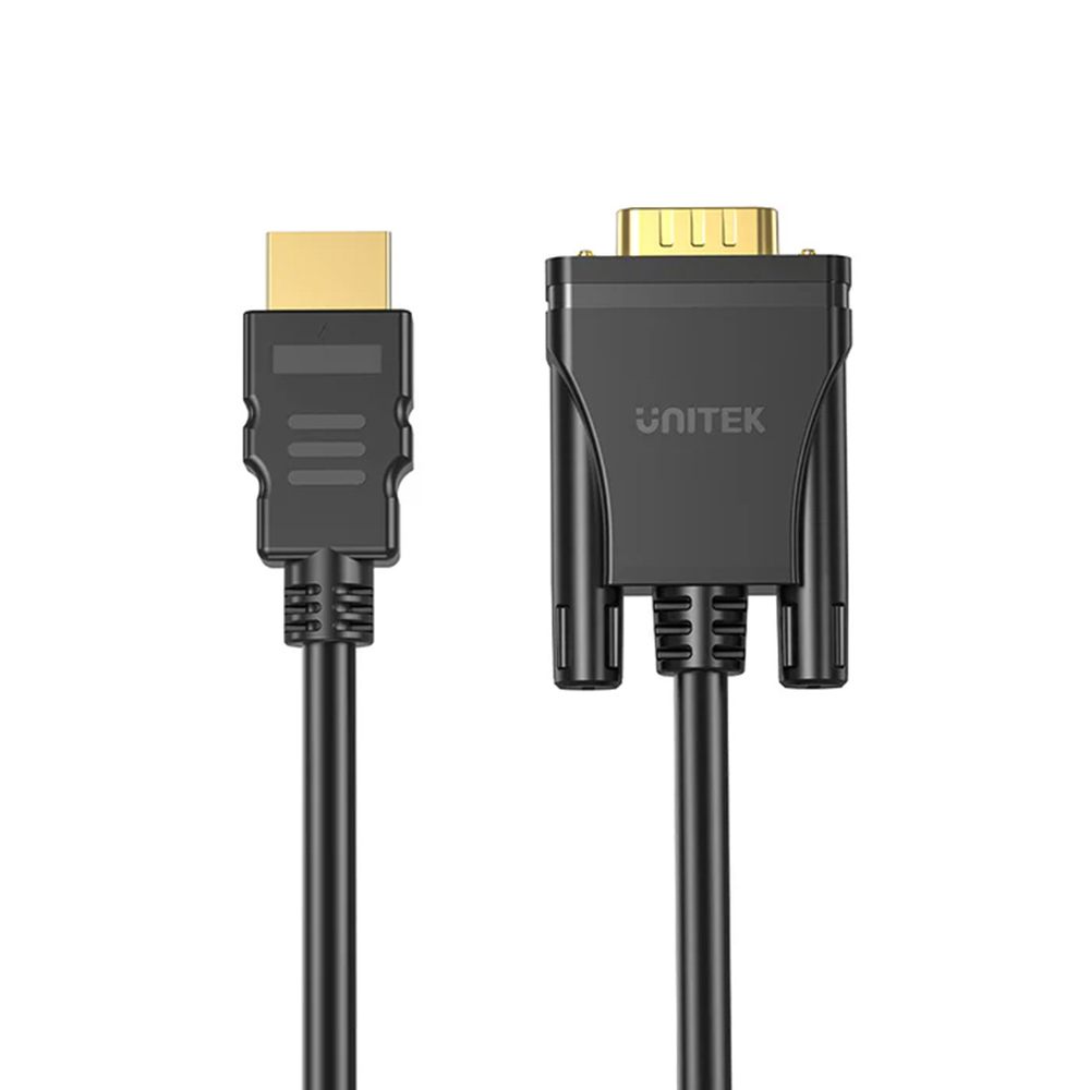 Unitek Kabel HDMI na VGA, FullHD 60Hz, 2 m-1781644