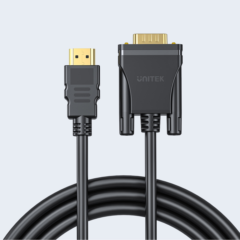 Unitek Kabel HDMI na VGA, FullHD 60Hz, 2 m-1781646