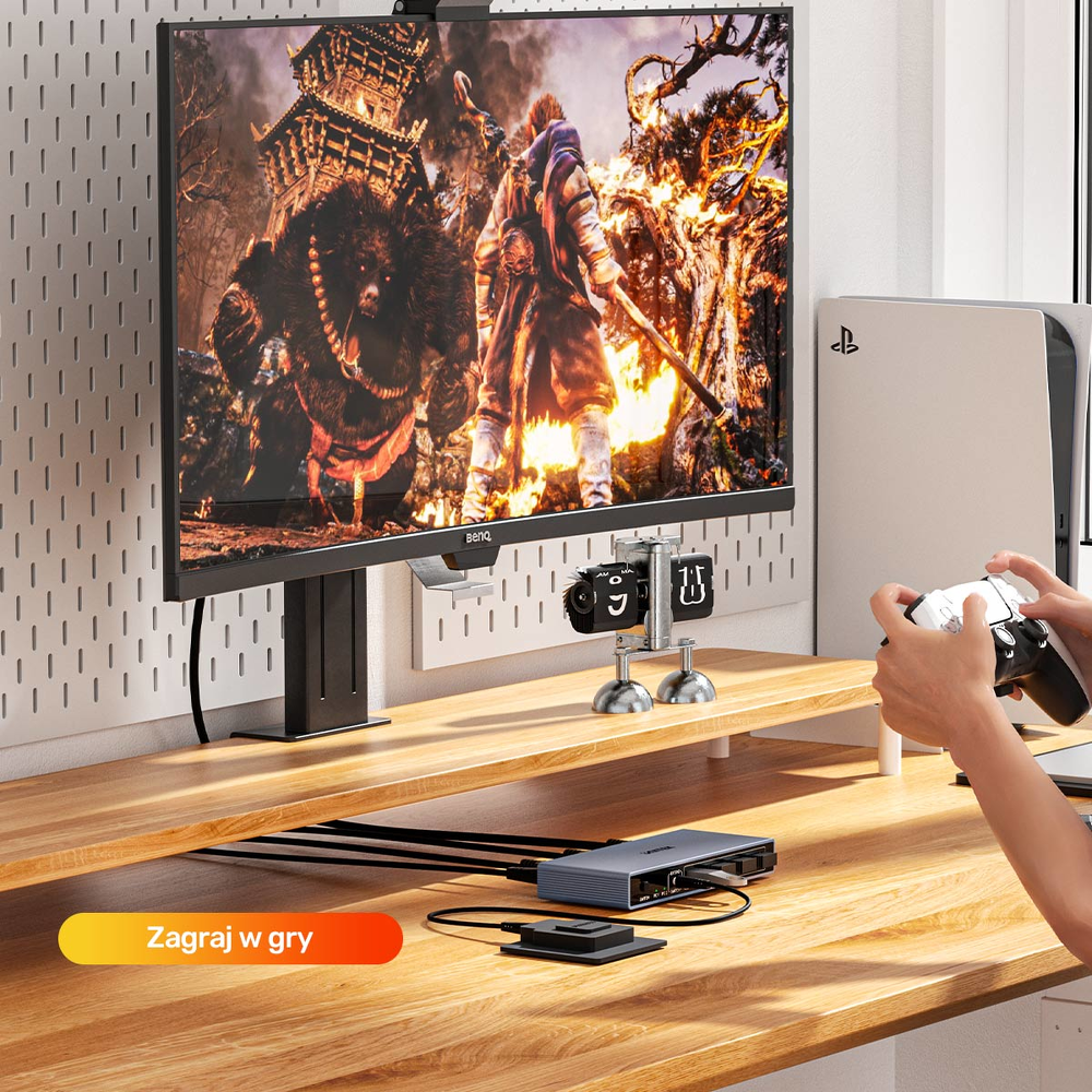 Unitek Przełącznik KVM 4K@60Hz USB 3.0 HDMI-1784889