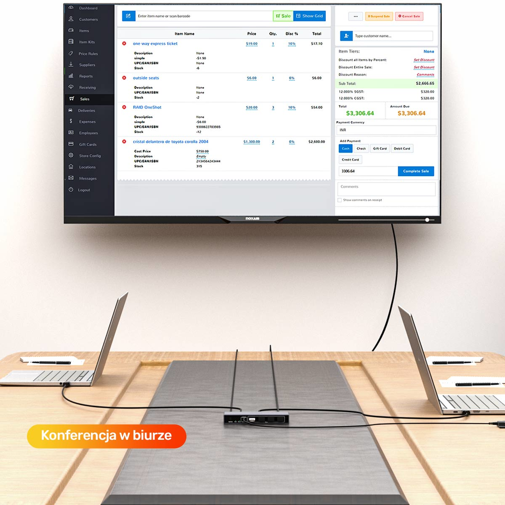 Unitek Przełącznik KVM 4K@60Hz USB 3.0 HDMI-1784888