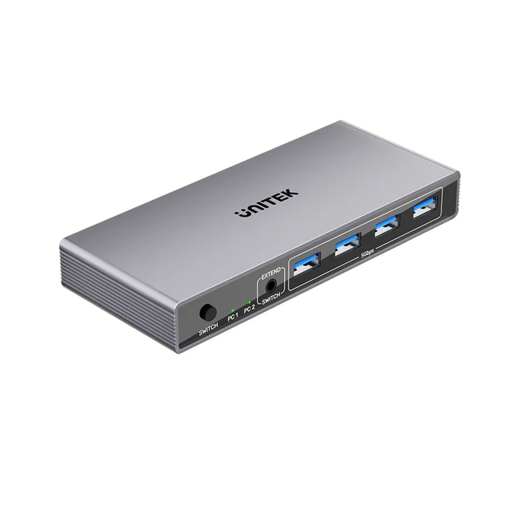 Unitek Przełącznik KVM 8K@60Hz USB 3.0 5Gbps DP-1785767