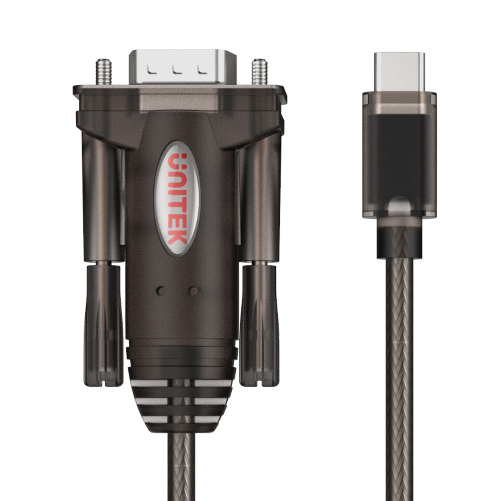 UNITEK Y-1105K ADAPTER USB-C 1X RS-232-1632105