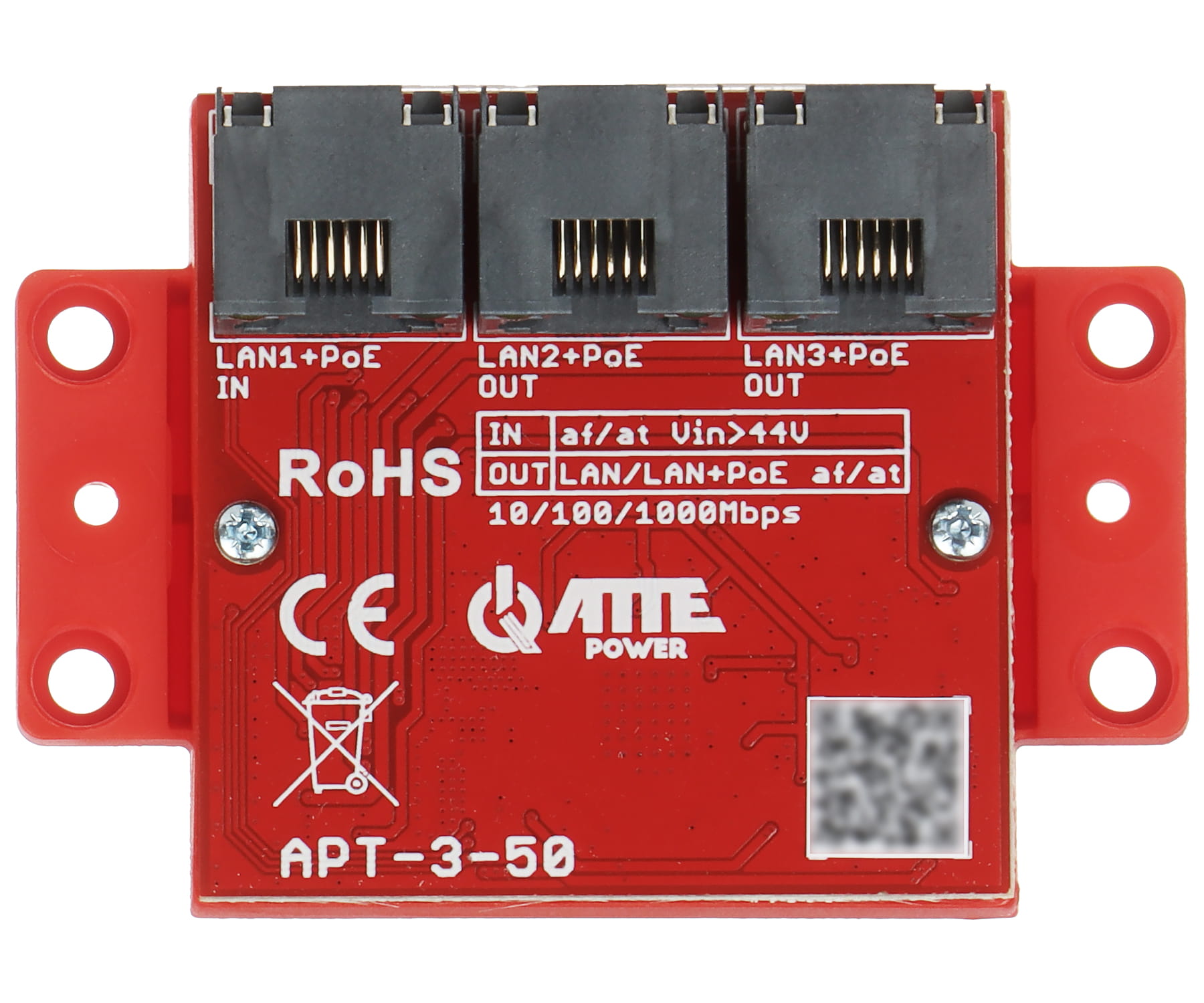 SWITCH POE / EXTENDER APT-3-50 3-PORTOWY ATTE-1805835