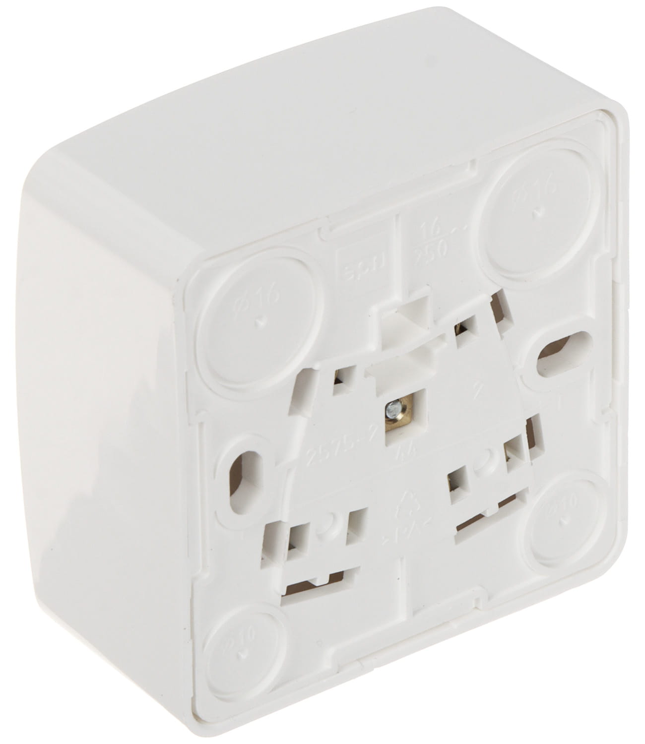 GNIAZDO NATYNKOWE POJEDYNCZE BERG/3733-00/EPN 250V 16A Elektro-Plast-1669291