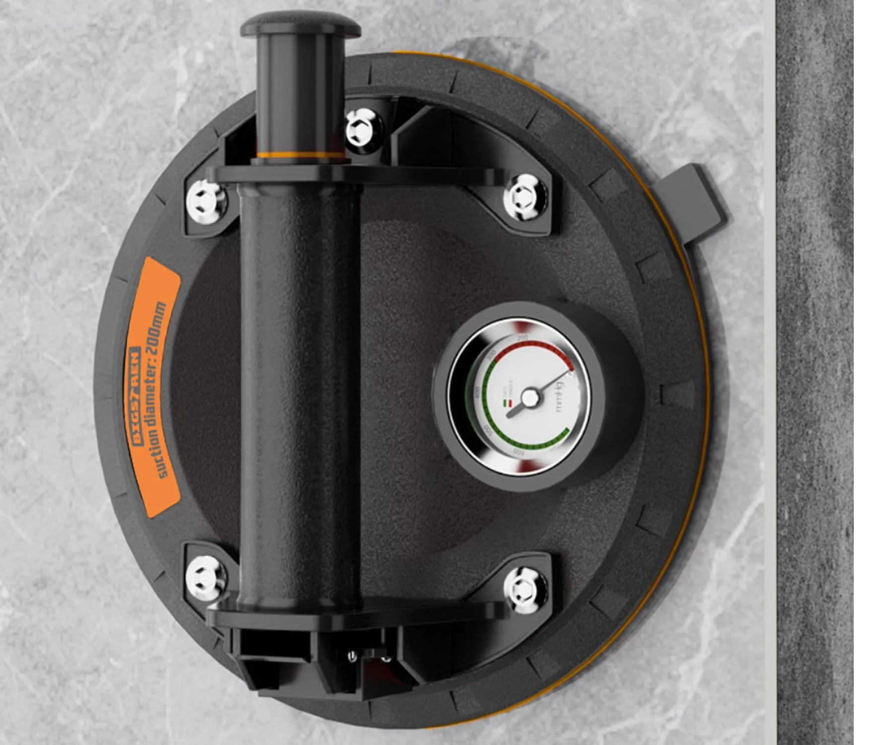 PRZYSSAWKA PRÓŻNIOWA Z POMPKĄ I MANOMETREM BIGSTREN-22479 BIGSTREN-1770937