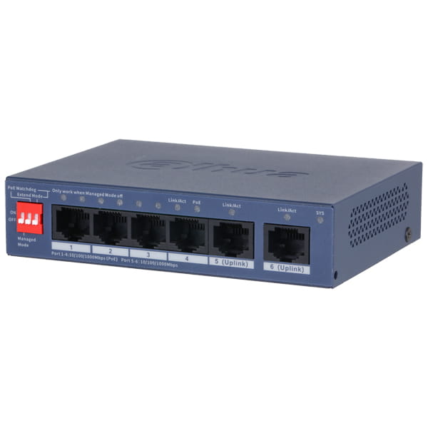 SWITCH POE CS4006-4GT-36 4-PORTOWY DAHUA-1868882