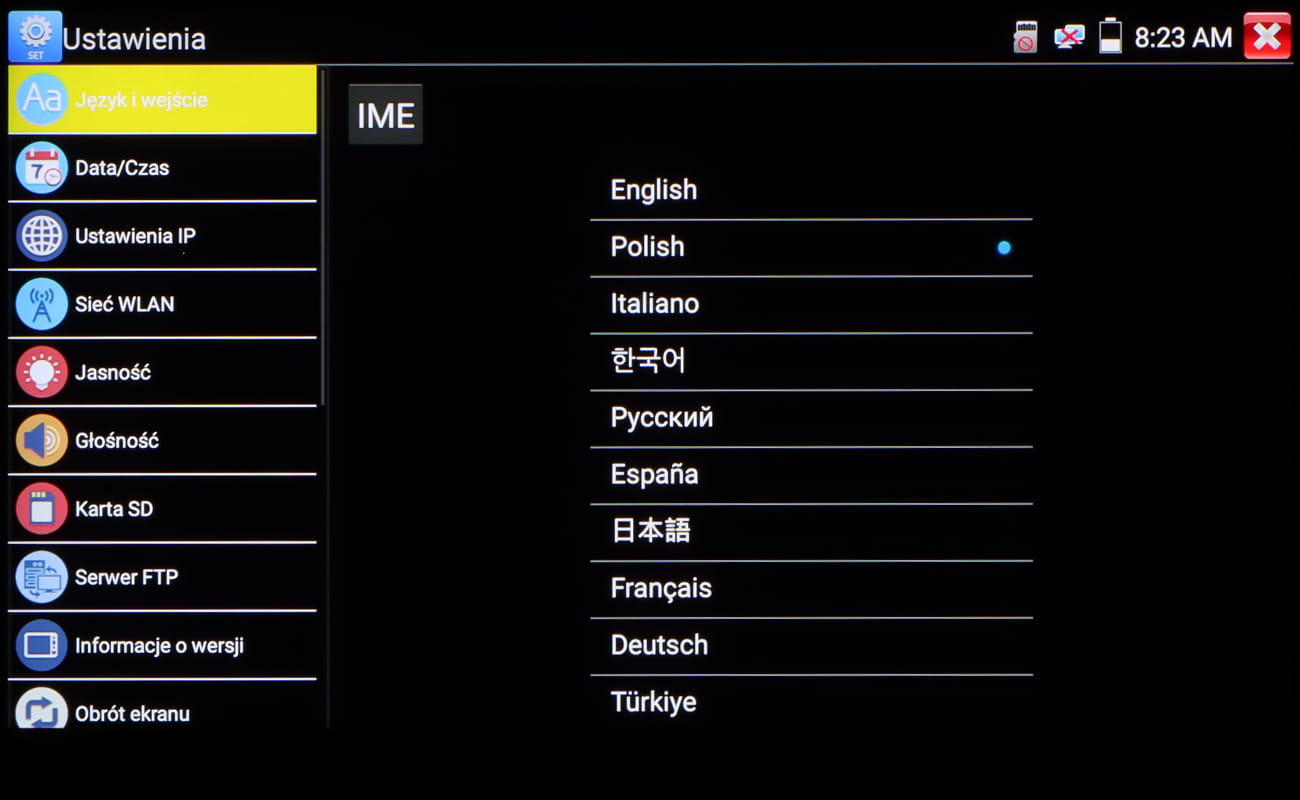 WIELOFUNKCYJNY TESTER CCTV CS-H7-50H-S2-1805951