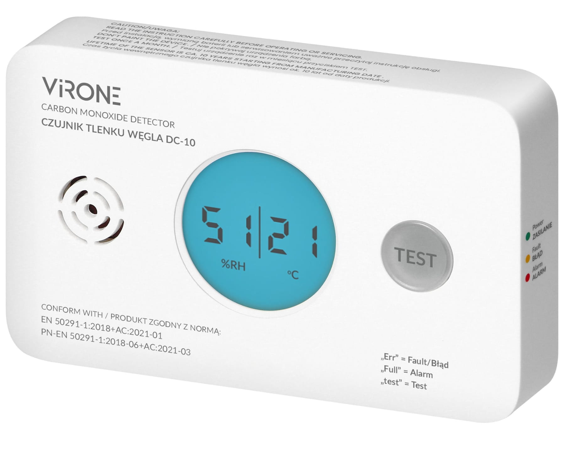 CZUJKA TLENKU WĘGLA (CZADU) DC-10 Virone-1869027