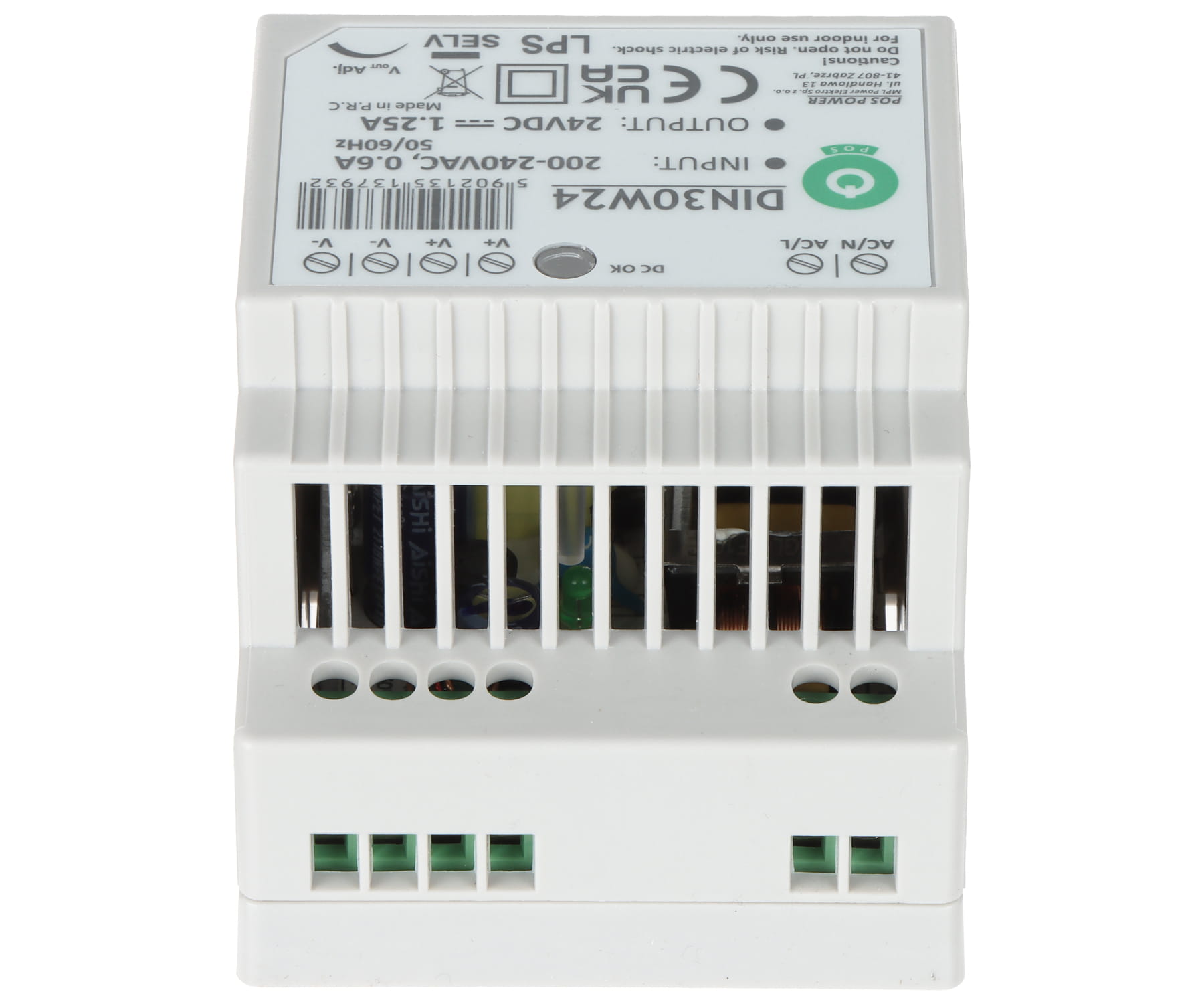 ZASILACZ IMPULSOWY DIN30W24 POS-1775035