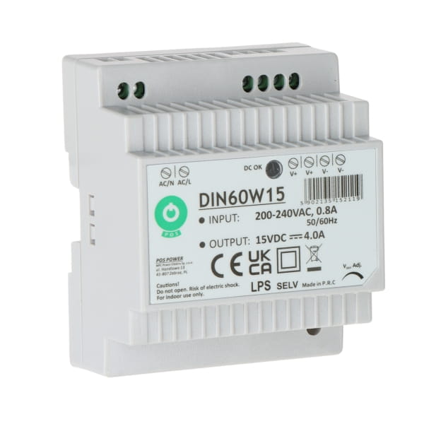 ZASILACZ IMPULSOWY DIN60W15 POS-1773054