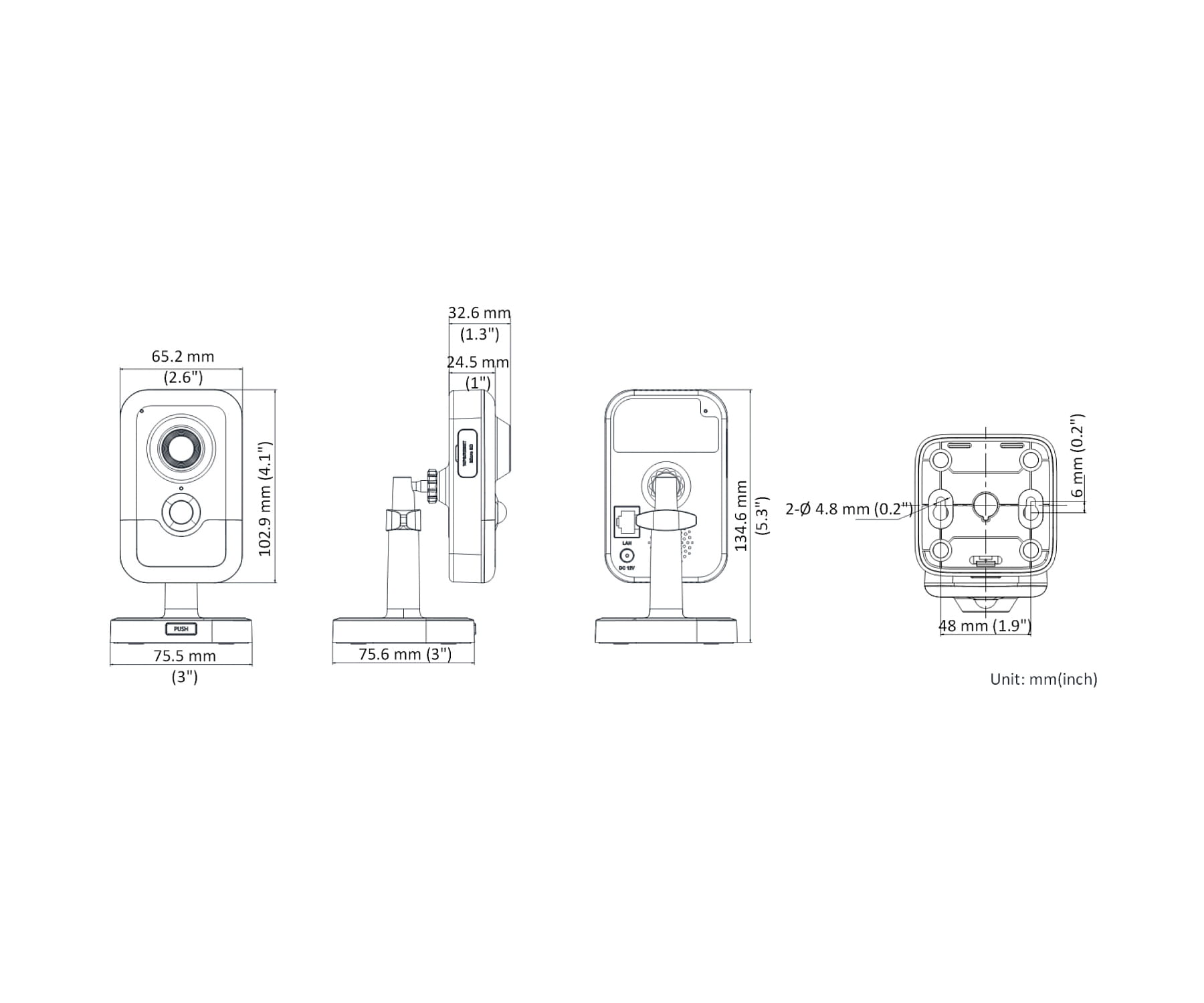 KAMERA IP DS-2CD2443G2-I 2MM PL AcuSense - 4Mpx Hikvision-1869240